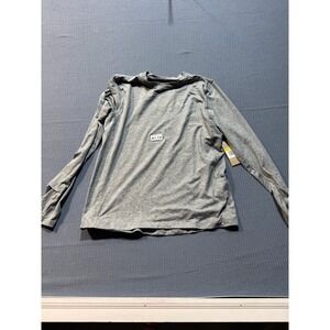 Nike Dri-FIT Running Top Womens Small Grey CU3277-084 New
